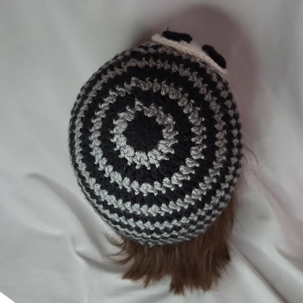 Disney Nightmare before Xmas Jack Skellington hat beanie knit Handmade
